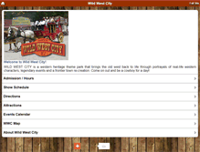 Tablet Screenshot of m.wildwestcity.com